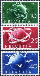 Briefmarken: 294-296 - 1949 75 Jahre Weltpostverein, ET italienisch