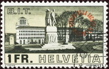 Francobolli: SDN60.2.01 - 1938 Immagini degli edifici della Società delle Nazioni e dell'Ufficio del Lavoro