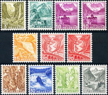 Timbres Suisse 2006 Bergpanoramen - Bande De 3 Neufs Avec Gomme Originale (n°1966-1968) - Collection Paysages De Montagne - Qualité MNH - 6