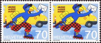 Briefmarken: 913.1.01 - 1997 Globi bei der Post