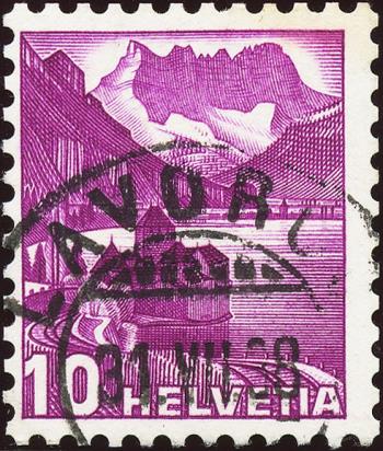 Briefmarken: 203z.2.02 - 1936 Neue Landschaftsbilder, geriffeltes Papier