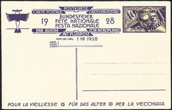 Briefmarken: BK48II - 1928 Grossvater mit Mädchen