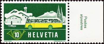 Briefmarken: 314.2.02 - 1953 Sondermarken Alpenpost
