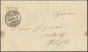Briefmarken: 53 - 1882 weisses Papier, KZ A