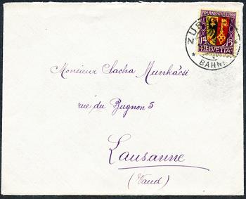 Briefmarken: J11 - 1918 Kantonswappen