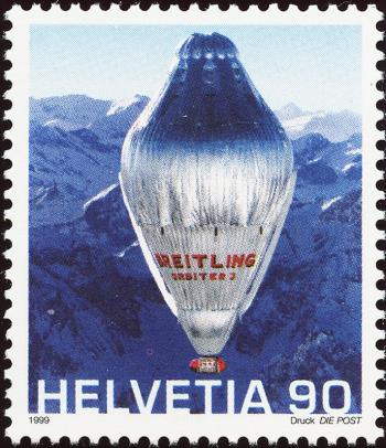 Briefmarken: 971Ab2.1 - 1999 Erste Non-Stop-Ballonfahrt um die Welt