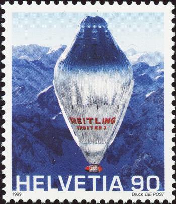 Briefmarken: 971Ab2.2 - 1999 Erste Non-Stop-Ballonfahrt um die Welt