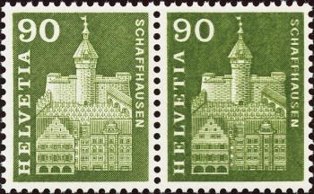 Briefmarken: 368.2.01 - 1960 Munot, Schaffhausen