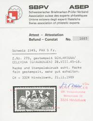 Thumb-3: 273 - 1945, Commemorative edition of the armistice in Europe