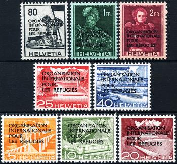 Briefmarken: OIR1-OIR8 - 1950 OIR, Technik und Landschaft