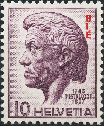 Briefmarken: BIÉ22 - 1946 Pestalozzi Gedenkmarke