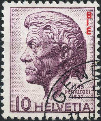 Thumb-1: BIÉ22 - 1946, Pestalozzi commemorative stamp