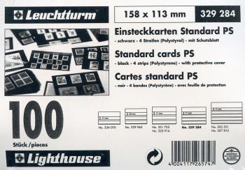 Accessories: 329284 - Leuchtturm  Card stock cards, 14mm (EK-4S)