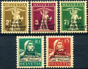 Briefmarken: BIT24-BIT28 - 1927-1928 Tellknabe