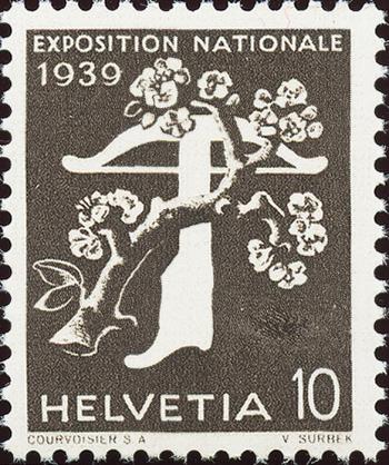 Briefmarken: 233z.3.02 - 1939 Schweizerische Landesausstellung in Zürich