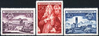 Stamps: FL228-FL230 - 1949 250 year celebration Unterland