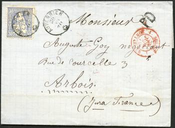 Stamps: 41 - 1867 White paper