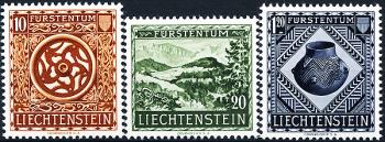 Briefmarken: FL263-FL265 - 1953 Prähistorische Funde