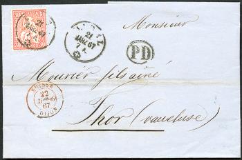 Thumb-1: 33 - 1862, Weisses Papier