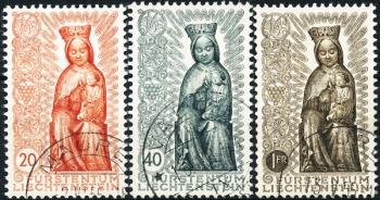 Stamps: FL273-FL275 - 1954 Marian year
