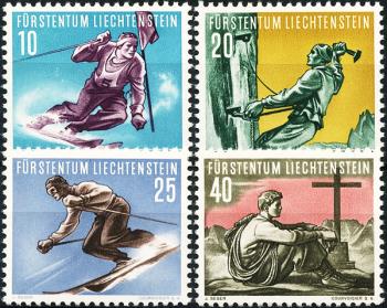 Briefmarken: FL278-FL281 - 1955 Sportserie II