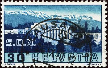 Briefmarken: 212.3.01b - 1938 Völkerbundpalast