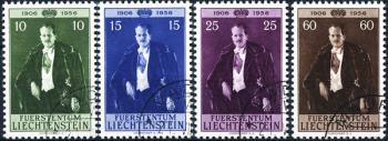Thumb-1: FL292-FL295 - 1956, 50. Geburtstag des Fürsten Franz Josef II