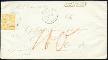 Thumb-1: 32 - 1863, Weisses Papier