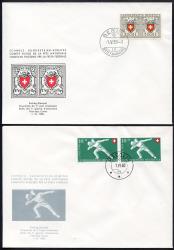 Thumb-4: B46-B50 - 1950, 100 Jahre Eidgenössische Post und Sportdarstellungen