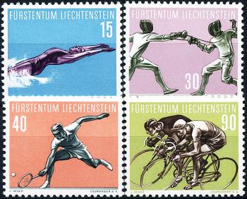 Stamps: FL309-FL312 - 1958 Sports Series V