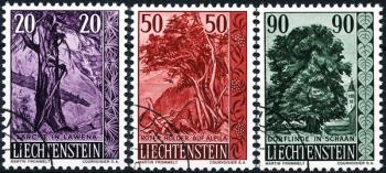 Briefmarken: FL321-FL323 - 1959 Heimatliche Bäume und Sträucher III