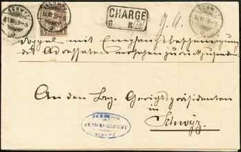 Briefmarken: 42+30 - 1862+1878 Weisses Papier