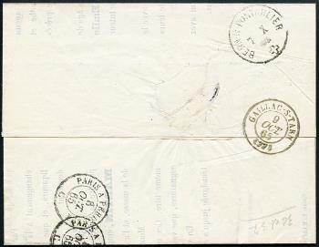 Thumb-2: 31-32 - 1862+1863, papier blanc