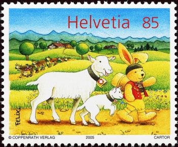 Briefmarken: 1163Ab1 - 2005 Sondermarken "Felix der Hase"