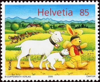 Briefmarken: 1163Ab2 - 2005 Sondermarken "Felix der Hase"