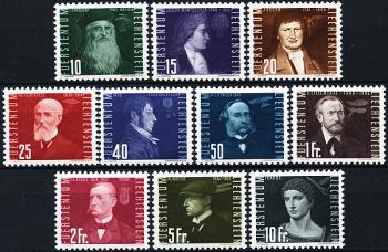Stamps: F24-F33 - 1948 Portraits of famous aviation pioneers