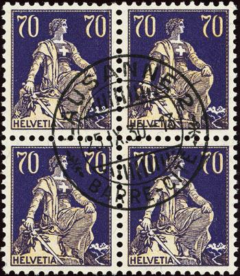 Briefmarken: 162 - 1924 Faserpapier