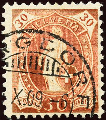 Thumb-1: 88A.2.50/II - 1905, carta bianca, 13 denti, WZ