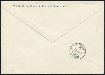 Thumb-2: W14, J104 - 1943, Bloc anniversaire 100 ans de timbres postaux suisses