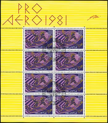 Briefmarken: FO48 - 1981 Pro Aero