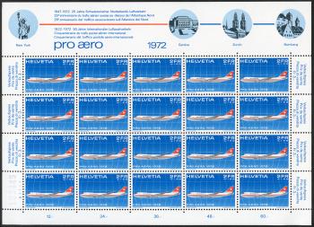 Briefmarken: FO47 - 1972 Pro Aero