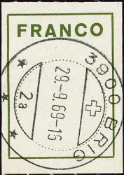 Thumb-1: FZ6 - 1962, Lettres majuscules, cercle 19,2 mm