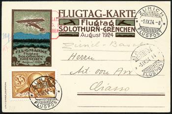 Thumb-1: SF24.7 b. - 31. August 1924, Flugtag Solothurn/Grenchen