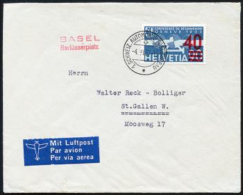 Briefmarken: F24d - 1936 Aufbrauchsausgabe