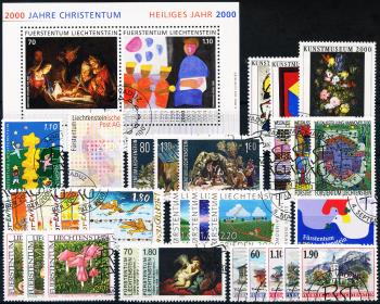 Briefmarken: FL2000 - 2000 Jahreszusammenstellung
