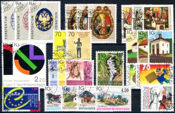 Briefmarken: FL2001 - 2001 Jahreszusammenstellung