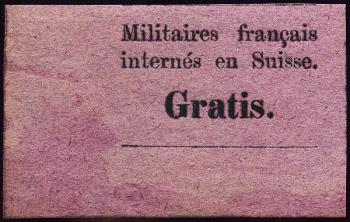 Stamps: PF1 - 1871 For the internees of the French Bourbaki army