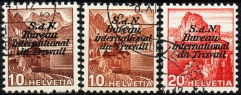 Stamps: BIT60-BIT62 - 1942-1943 Landscape images in intaglio printing