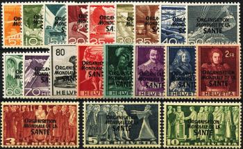 Briefmarken: OMS6-OMS25 - 1948-1950 Technik und Landschaft