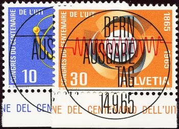 Briefmarken: 436-437 - 1965 Sondermarken zum UIT-Kongress